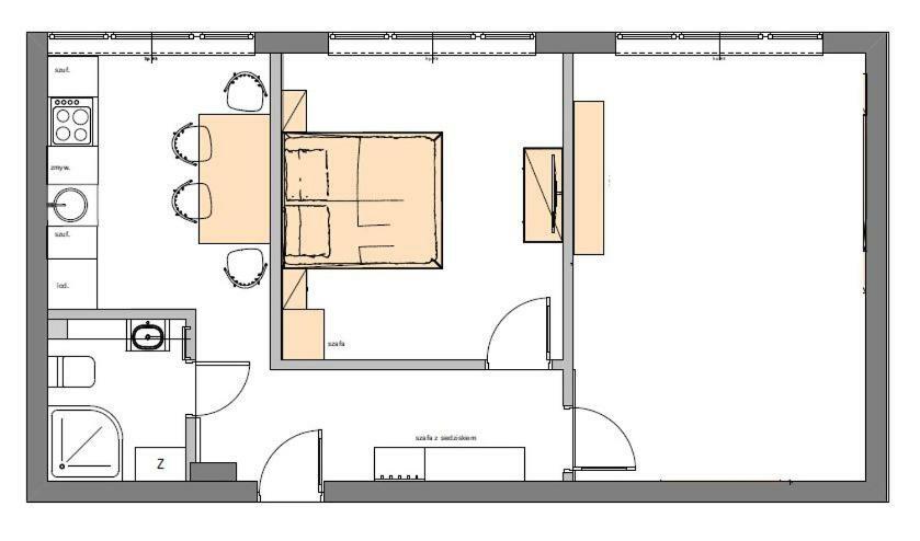 Apartament Dwupokojowy Gdynia Srodmiescie公寓 外观 照片